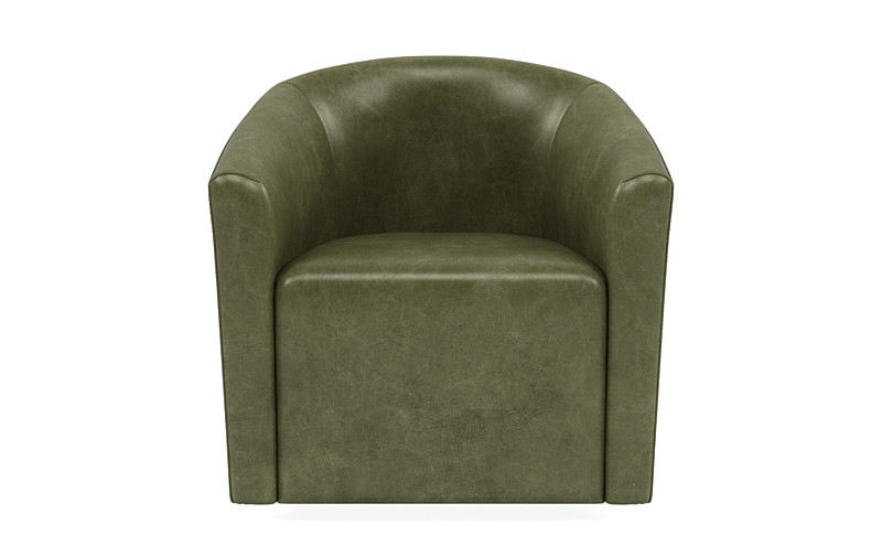 Tegan Leather Swivel Chair - Image 0