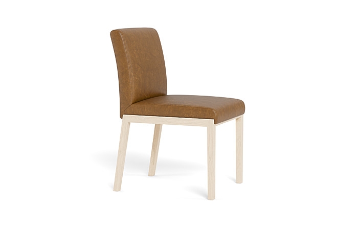 Callen Leather Wood Framed Upholstered Chair - Image 3