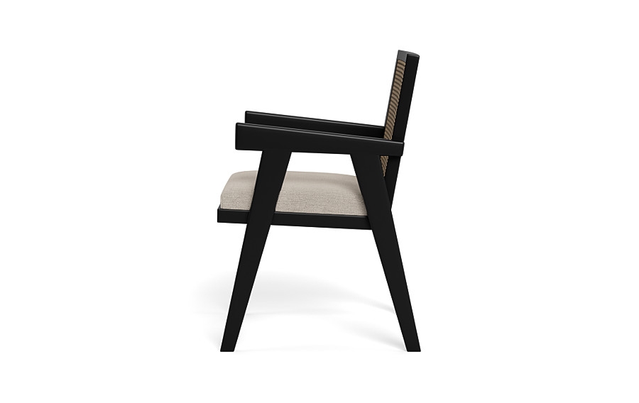 Rue Wood Framed Upholstered Chair - Image 1