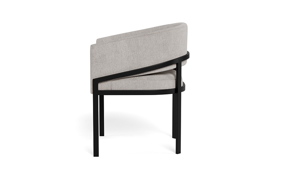 Mina Metal Framed Upholstered Chair - Image 4