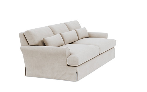 Maxwell Slipcovered Sofa - Image 3