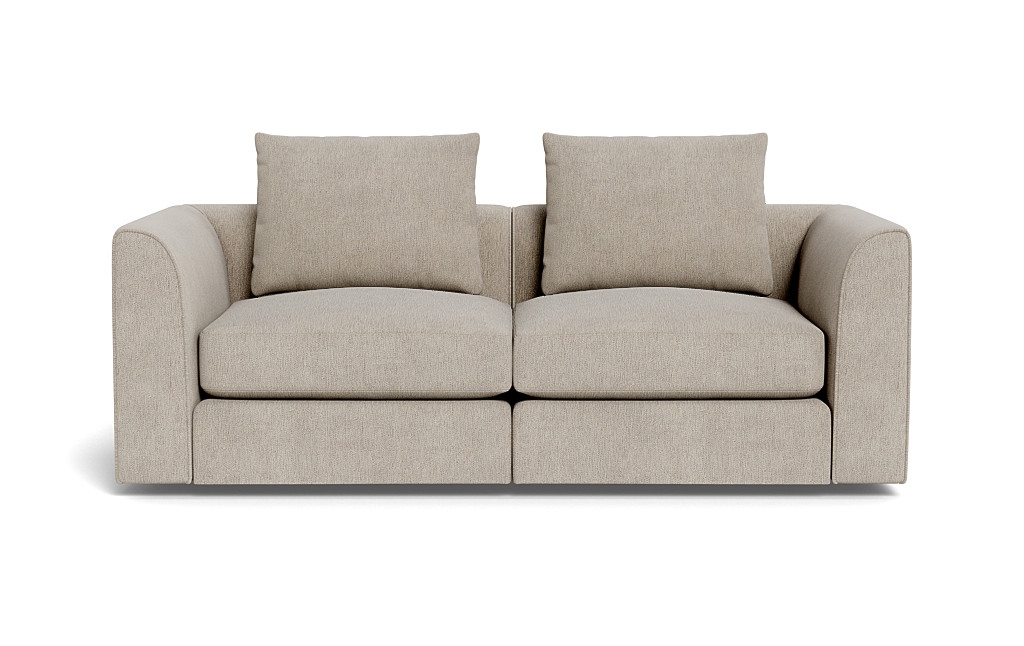 Beckham Modular Fabric Loveseat - Image 0