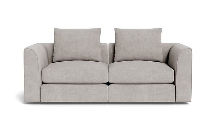 Beckham Modular Fabric Loveseat - Image 0
