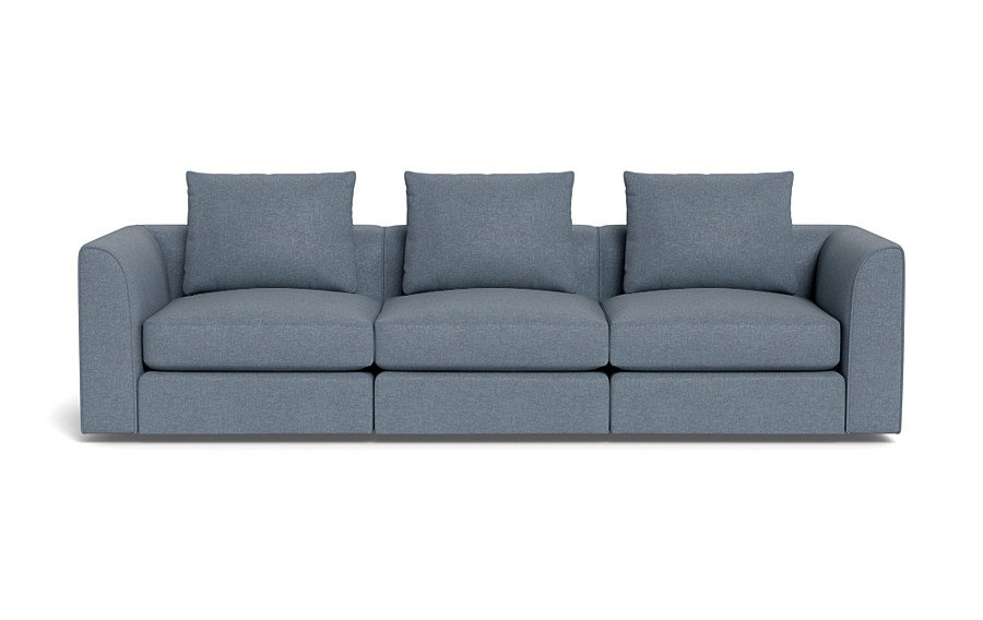 Beckham Modular Fabric 3-Seat Sofa - Image 0