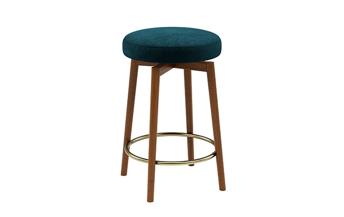 Caspine Upholstered Counter Stool - Image 2