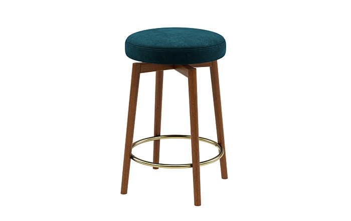 Caspine Upholstered Counter Stool - Image 4