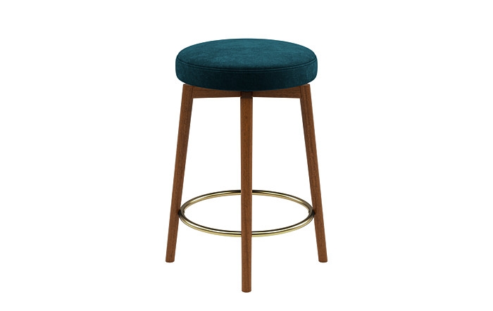 Caspine Upholstered Counter Stool - Image 3