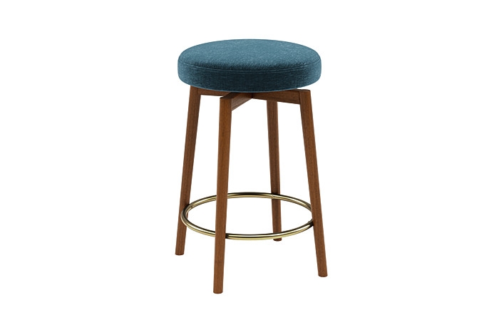 Caspine Upholstered Counter Stool - Image 3