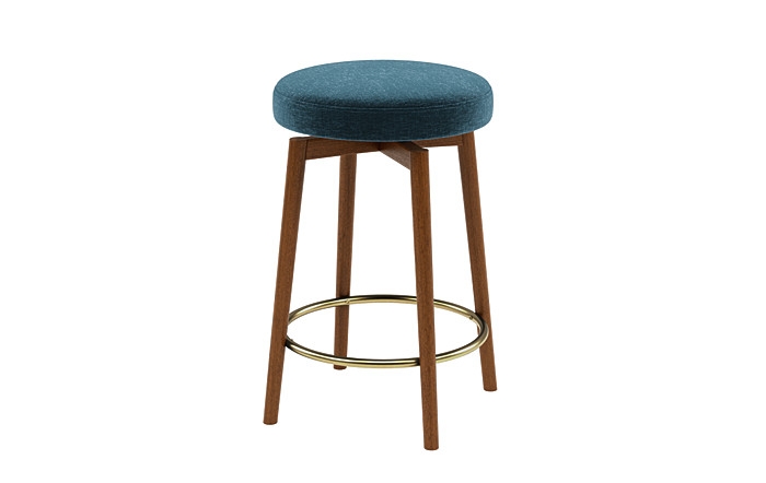 Caspine Upholstered Counter Stool - Image 1