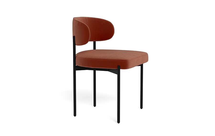 Hollis Metal Framed Upholstered Chair - Image 3