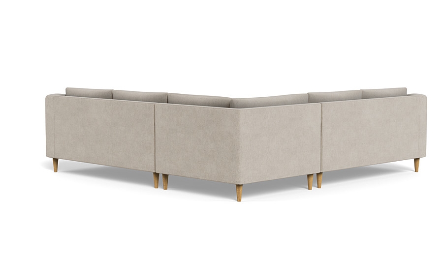 Saylor Slope Arm Corner 4-Seat Sectional Sofa - Image 3