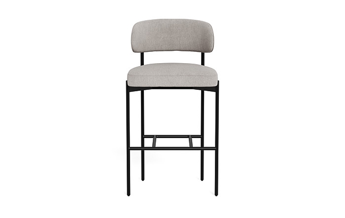 Hollis Metal Framed Upholstered Bar Stool - Image 0