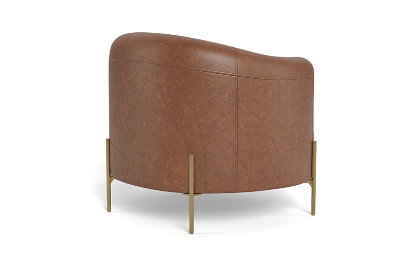 Fiona Leather Accent Chair - Image 3