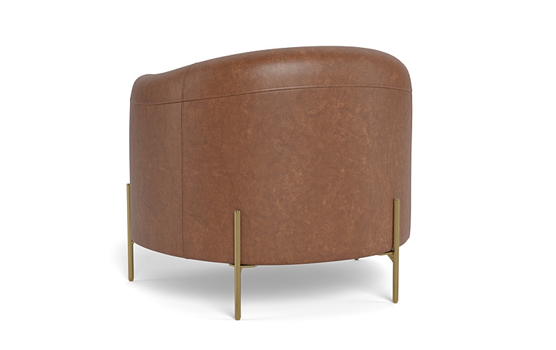 Fiona Leather Accent Chair - Image 2