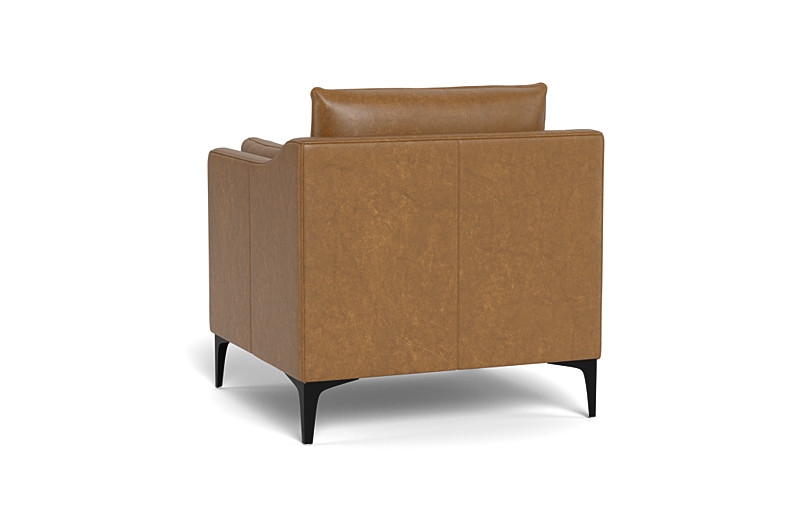 Caitlin Leather Petite Chair by The EverygirlÃ?Â® - Image 2