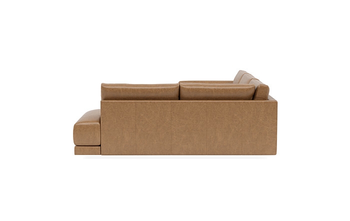 Lukas 3-Seat Leather Right Bumper Sectional - Image 3