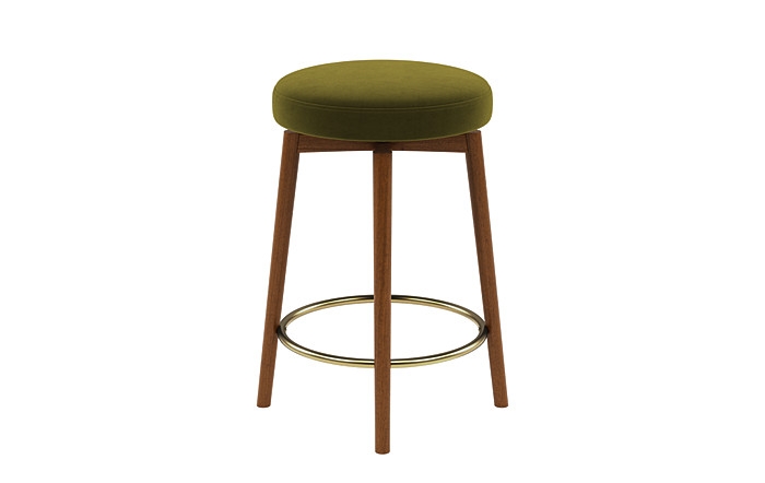 Caspine Upholstered Counter Stool - Image 0
