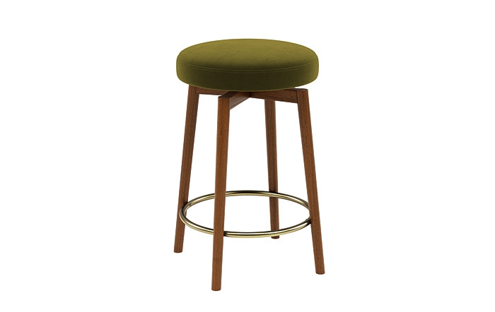 Caspine Upholstered Counter Stool - Image 1