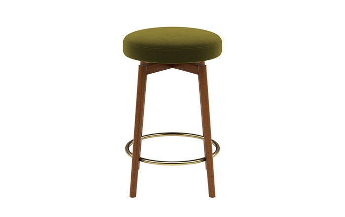 Caspine Upholstered Counter Stool - Image 4