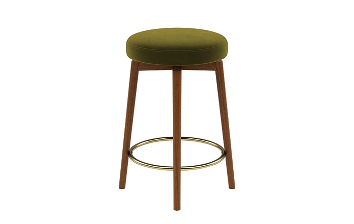 Caspine Upholstered Counter Stool - Image 2