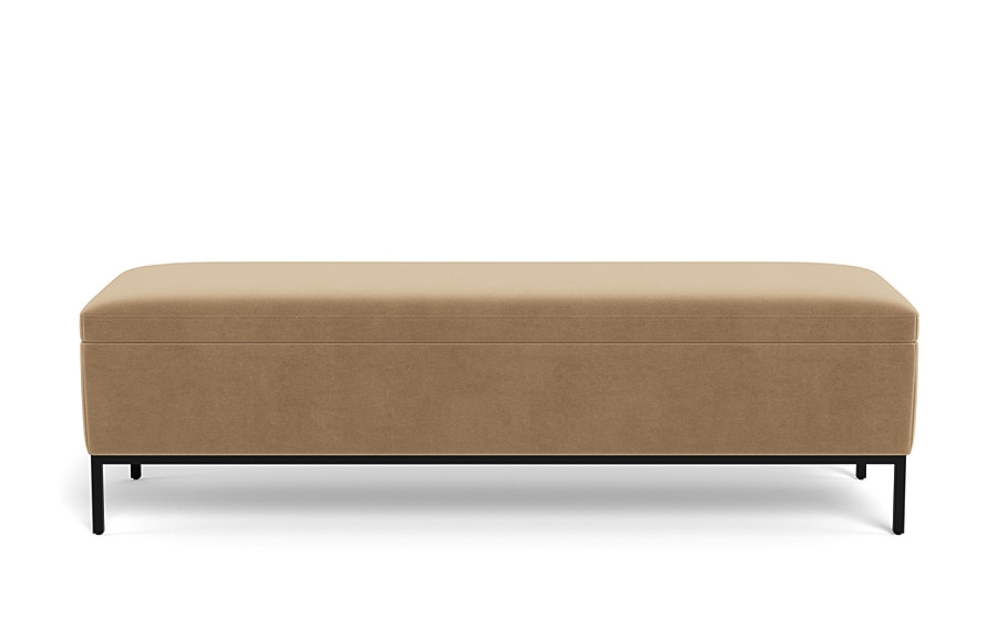 Miller Storage Bench - Camel - 48" - Image 0