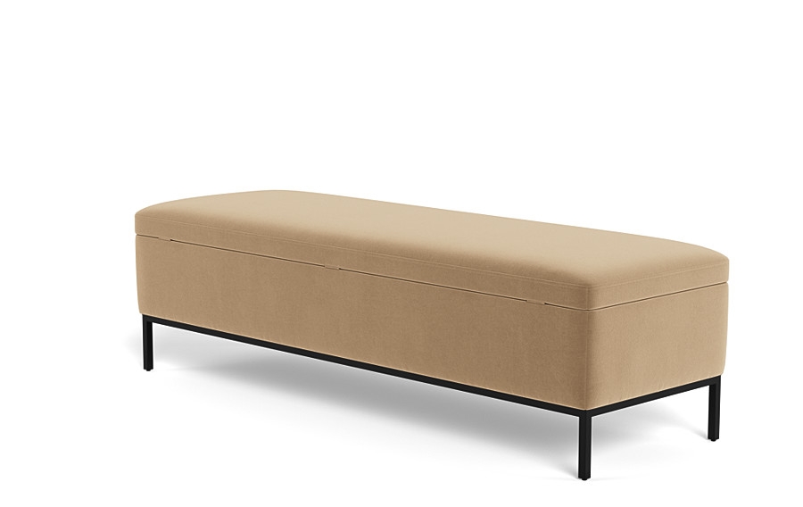 Miller Storage Bench - Camel - 48" - Image 4