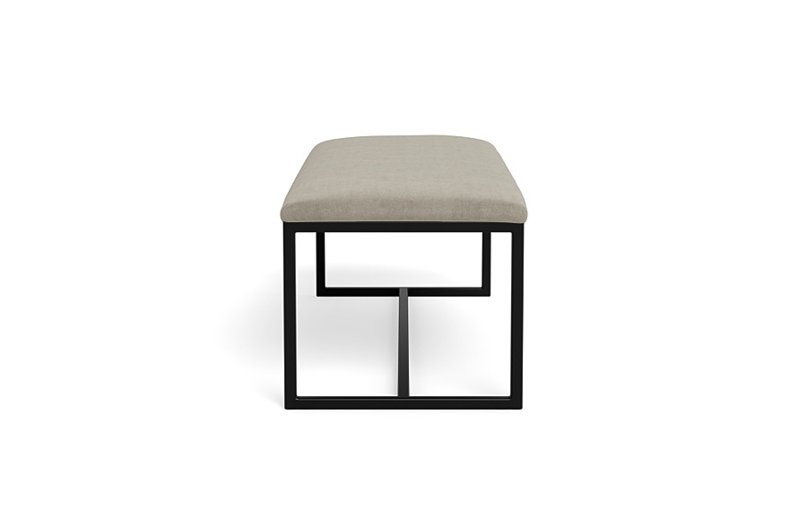 Fritz Metal Framed Upholstered Bench - Image 2