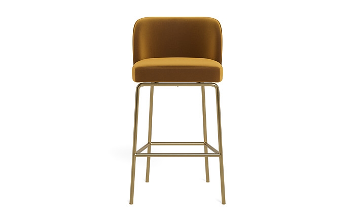 Graham Metal Framed Upholstered Bar Stool - Image 0