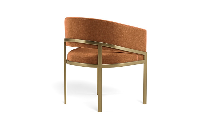 Mina Metal Framed Upholstered Chair - Image 1