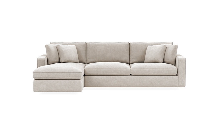 James 3-Seat Left Chaise Sleeper Sectional - Image 0