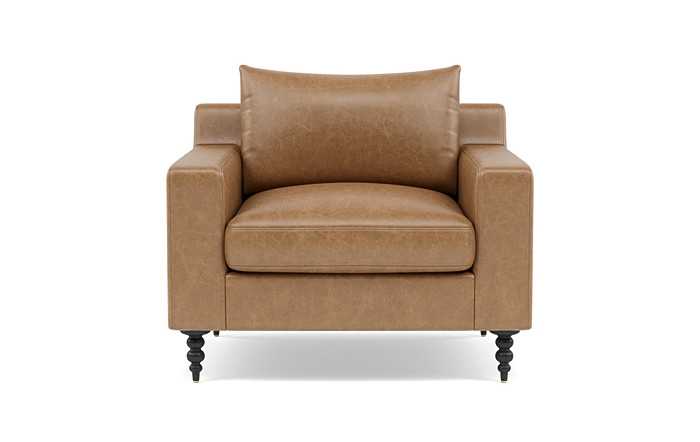 Sloan Leather Accent Chair - Image 0