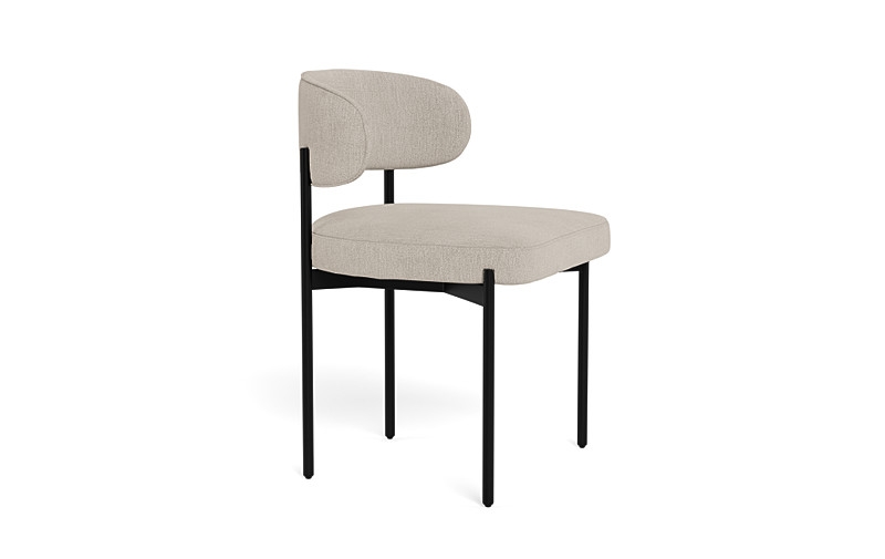 Hollis Metal Framed Upholstered Chair - Image 2