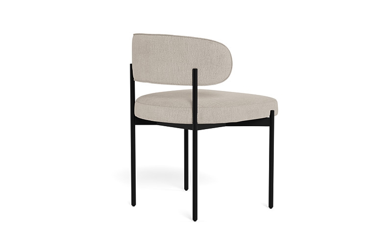 Hollis Metal Framed Upholstered Chair - Image 1
