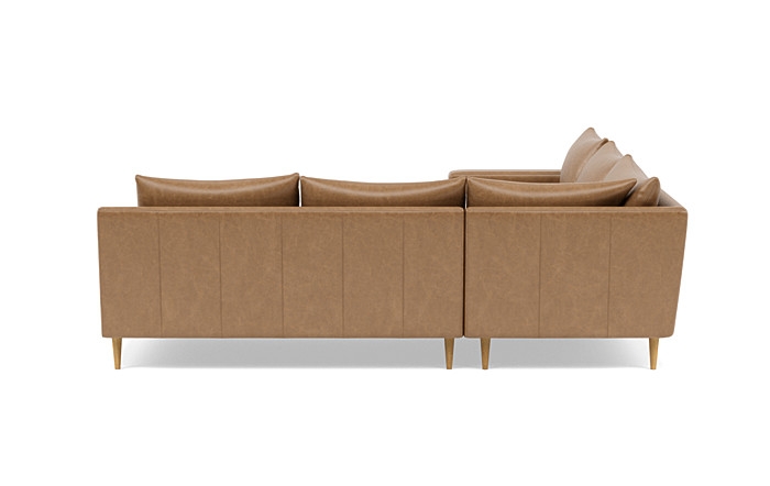 Sloan Leather 4-Seat Corner Sectional Sofa - Image 2