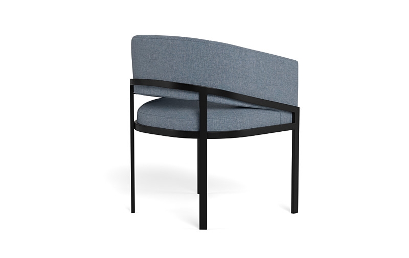 Mina Metal Framed Upholstered Chair - Image 4