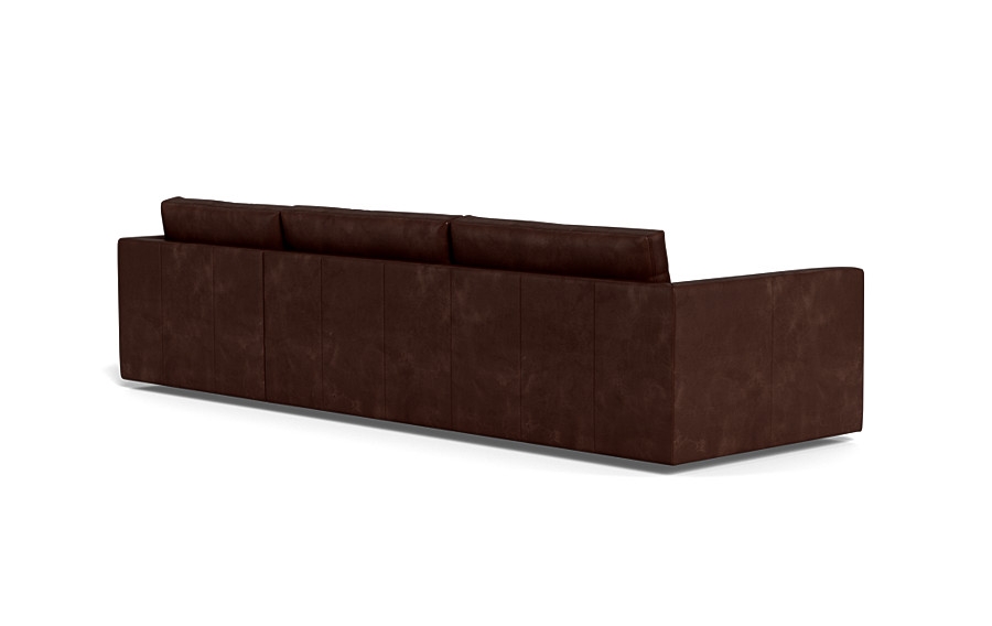 Lukas Leather 3-Seat Right Chaise Sectional - Image 4