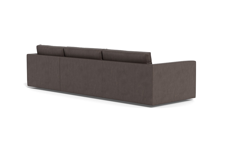 Lukas Leather 3-Seat Right Chaise Sectional - Image 2