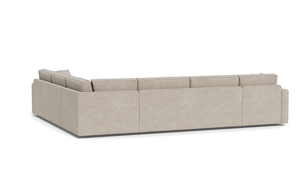 James 4-Piece 5-Seat Corner Chaise Sectional Left - Image 3