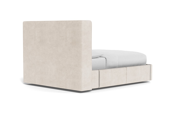 Graham Upholstered Bed with Storage Option, Queen + Storage - Image 1
