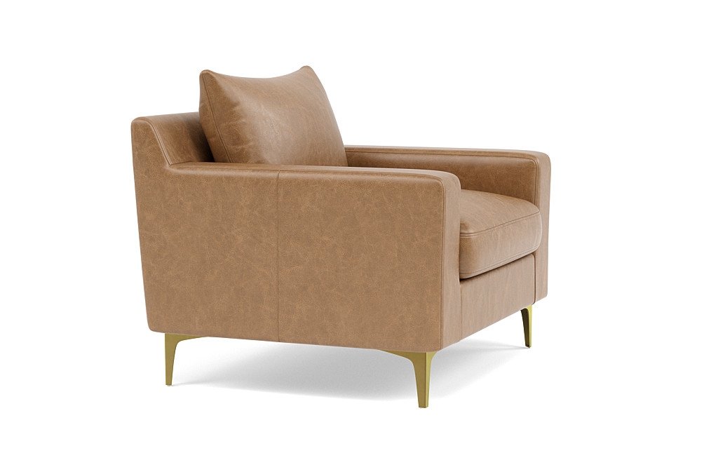Sloan Leather Accent Chair - Image 4