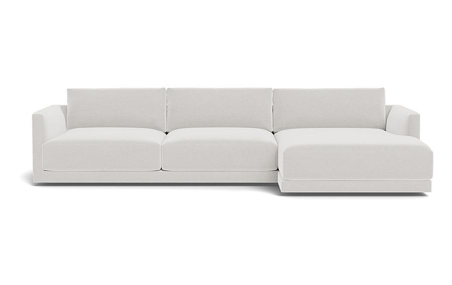 Lukas 3-Seat Right Chaise Sectional - Image 0