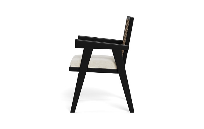 Rue Wood Framed Upholstered Chair - Image 1