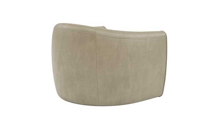 Lawson Leather Swivel Chair - Image 1