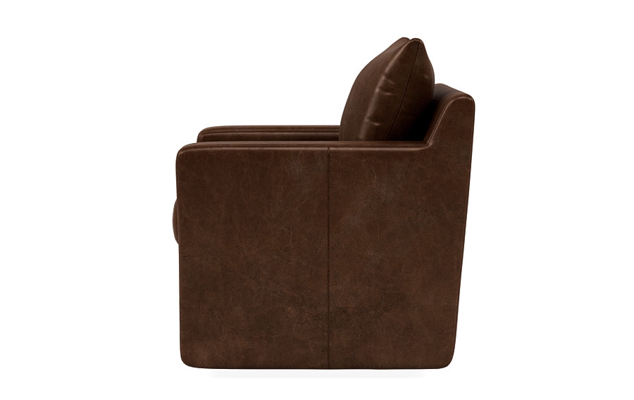 Sloan Leather Swivel Chair - Image 1