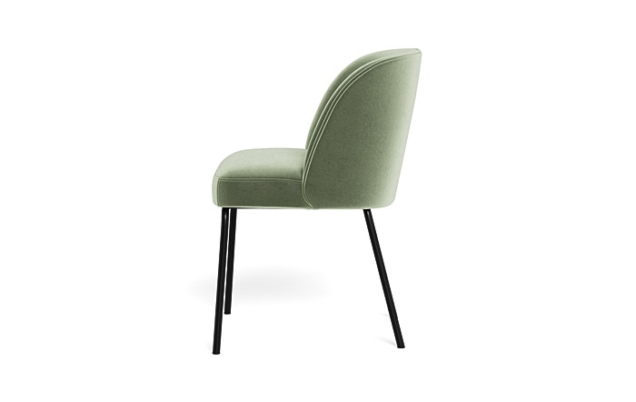 Graham Metal Framed Upholstered Chair - Image 3