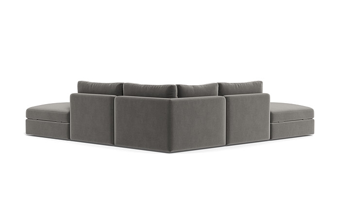 Tatum Modular Corner Sectional with Ottomans - Image 4
