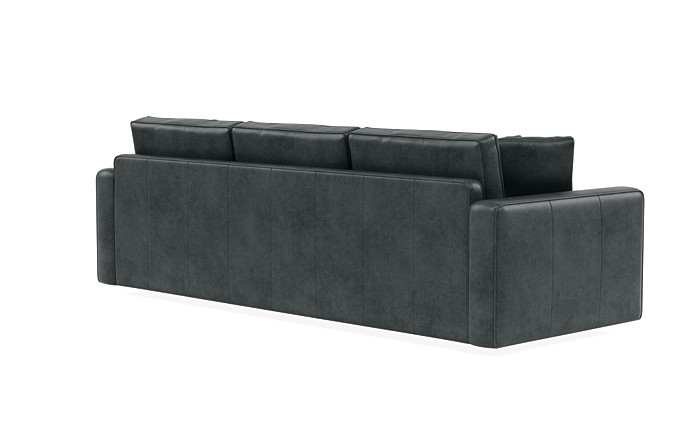 James Leather 3-Seat Sofa - Image 1