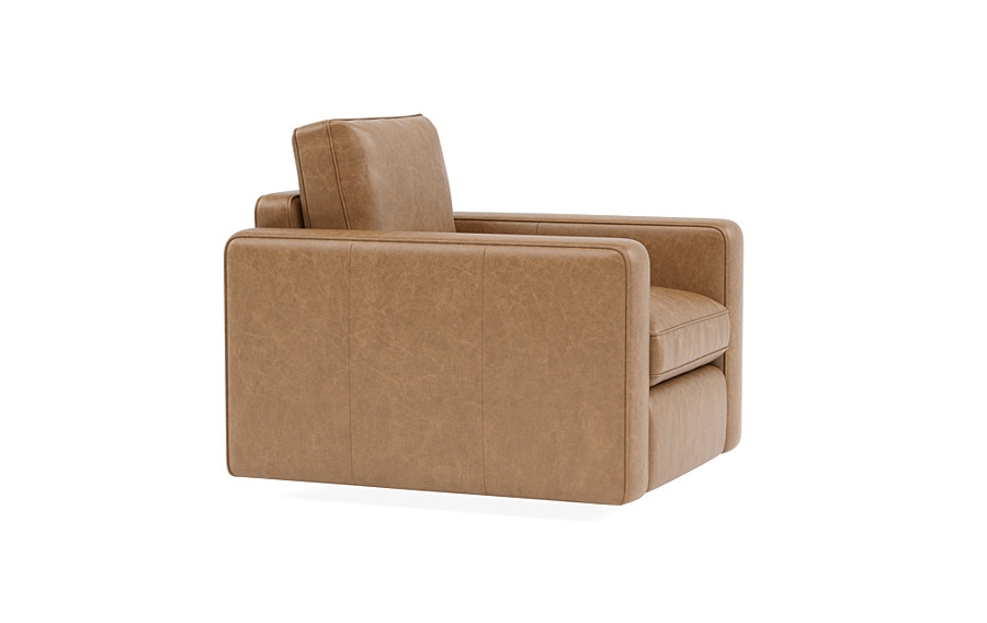 James Leather Accent Chair - Image 3