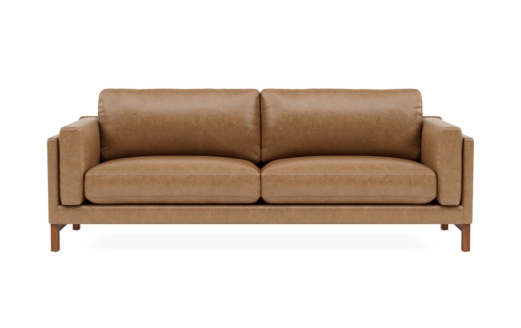 Gaby Leather 2-Seat Sofa - Image 0