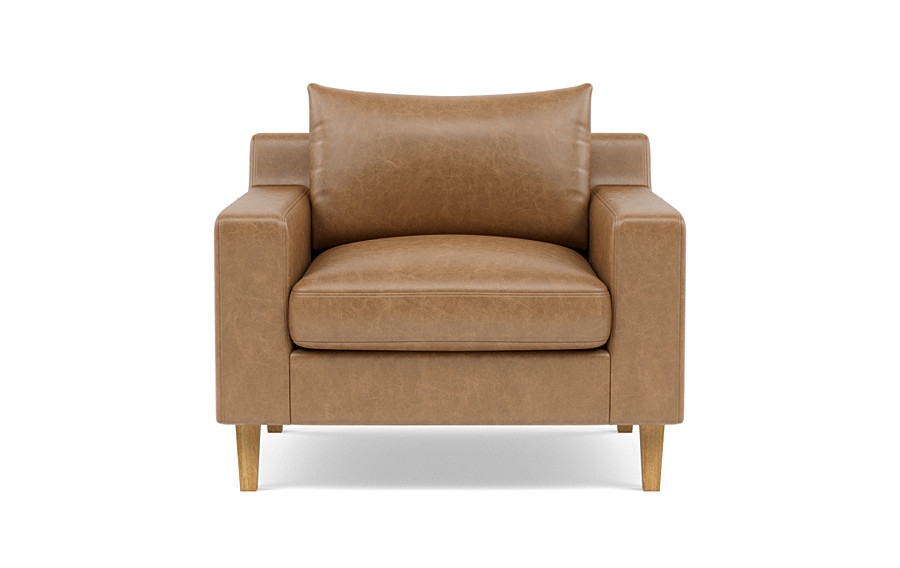 Sloan Leather Accent Chair - Image 0